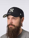 Бейсболка 47 BRAND арт. B-FSCMU17WBP-BK New York Yankees MLB (black)
